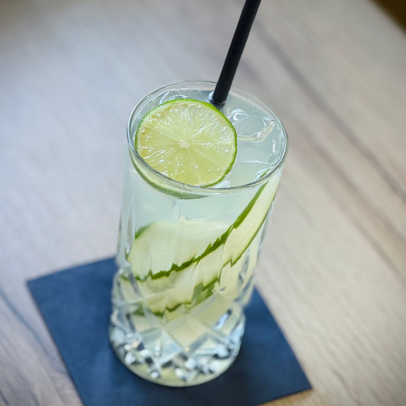 Cucumber Elderflower Highball
