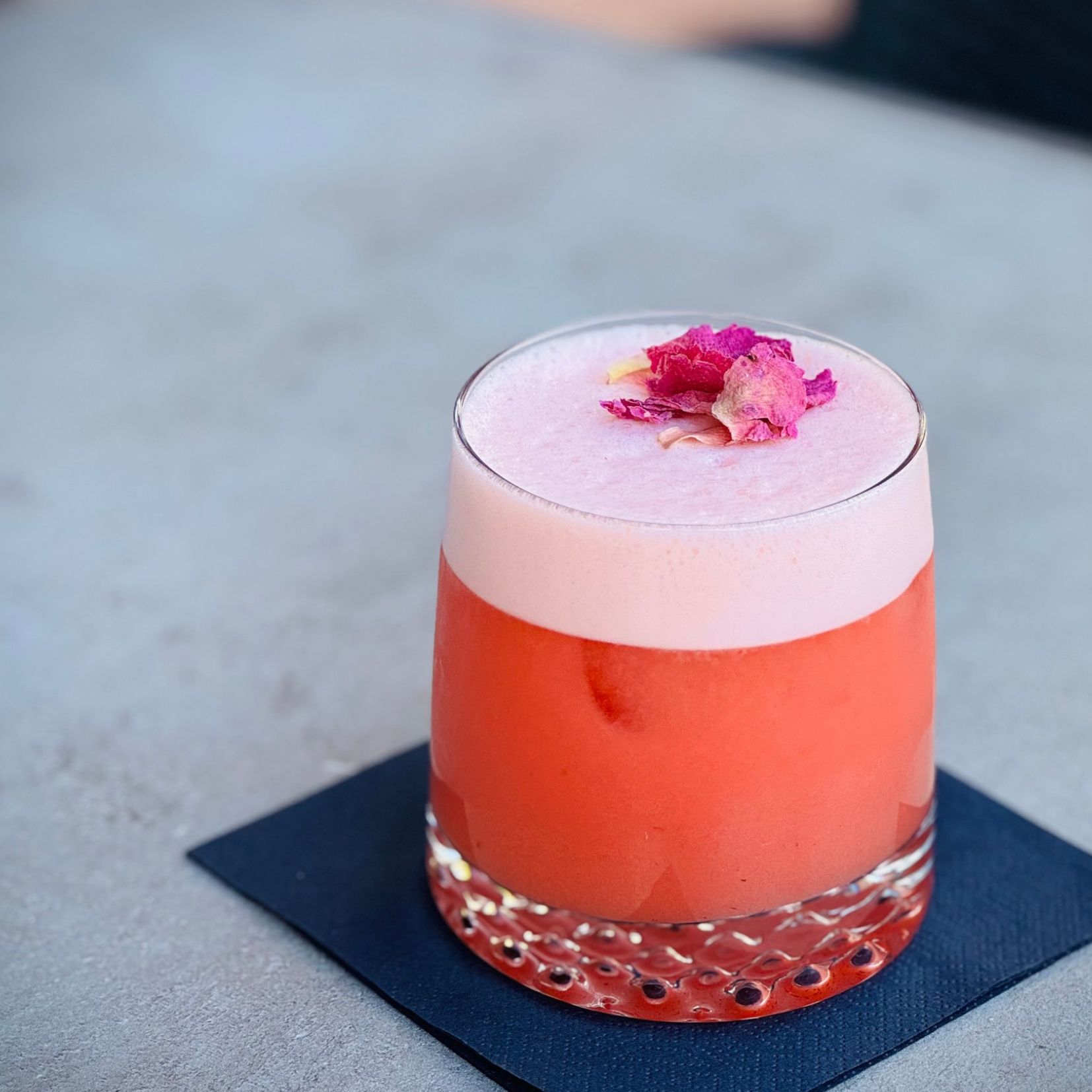 Strawberry Aperol Sour